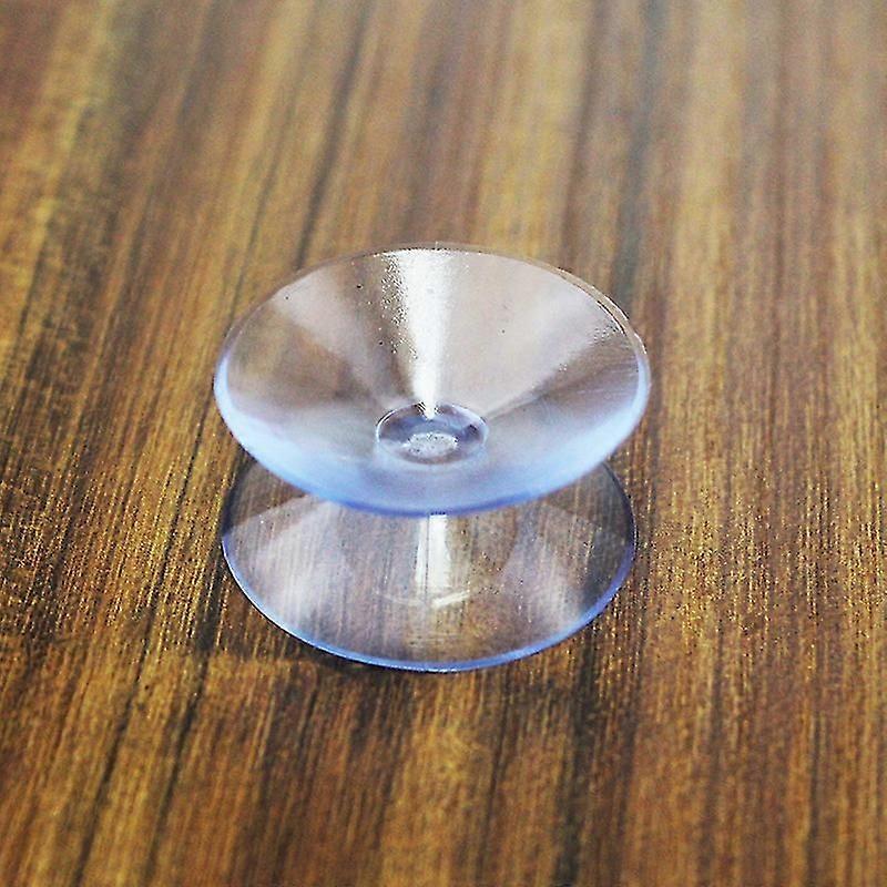 Double-sided suction cups compatible with glass table tops, set of 10 suction cups (20mm)