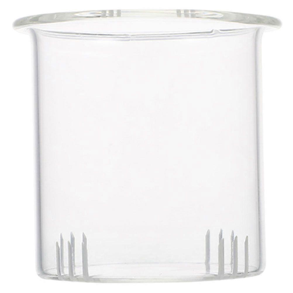 Passoire à thé en verre Passoire à thé amovible Filtre à résidus de thé en vrac Filtre à théière