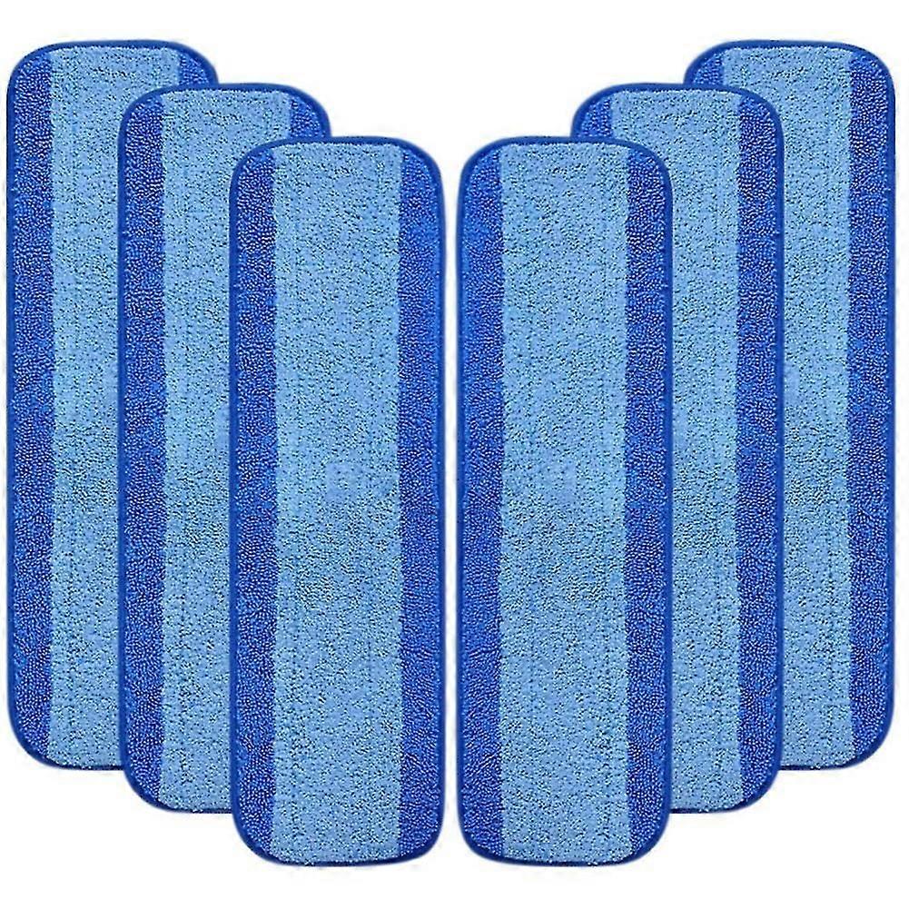6er-Pack Mikrofaser-Reinigungspads für Premium-Sprühmopp
