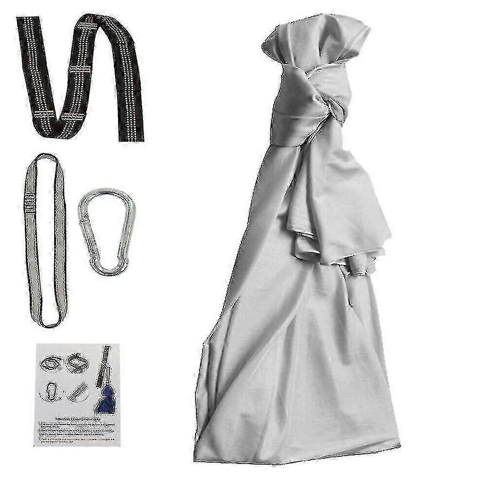 キッズセラピー感覚スイングヨガロッキングチェア抱きしめる自閉症アスペルガー - XCグレー