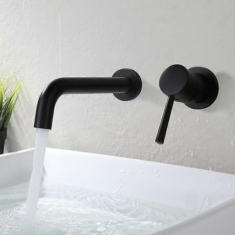 すべての銅のホットとコールドの隠しタイプ長い圧力埋設壁の蛇口の周りの壁に埋め込まれた蛇口