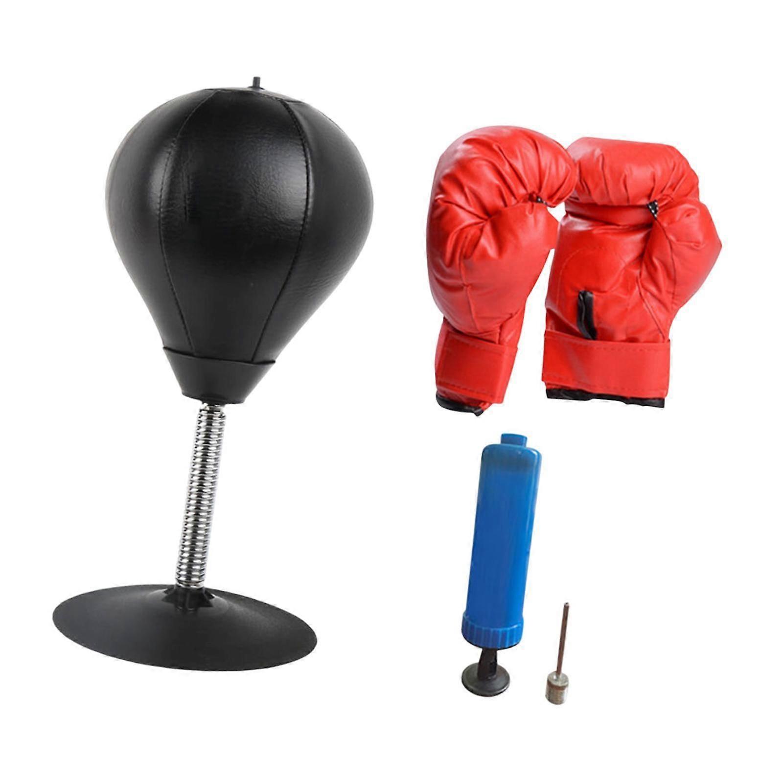 Boxe Reaction Ball Reflex Ball Speed Bag per allenamento Uomini Donne Adulti Bambini Nero