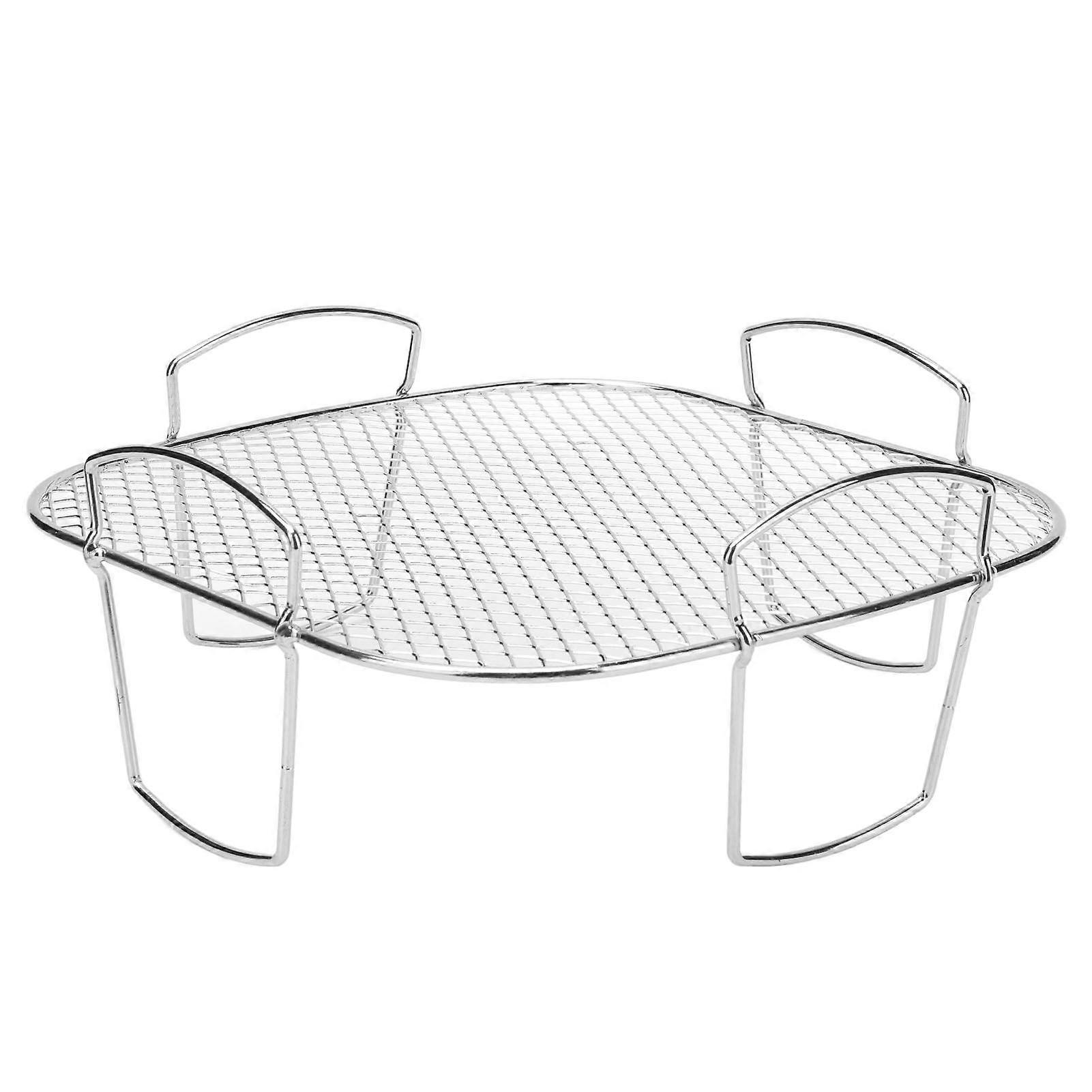 الفولاذ المقاوم للصدأ البطاطس المقلية الرف المضادة للسقوط فرن التبريد حامل حامل الجرف للشواء في المطبخ المنزلي