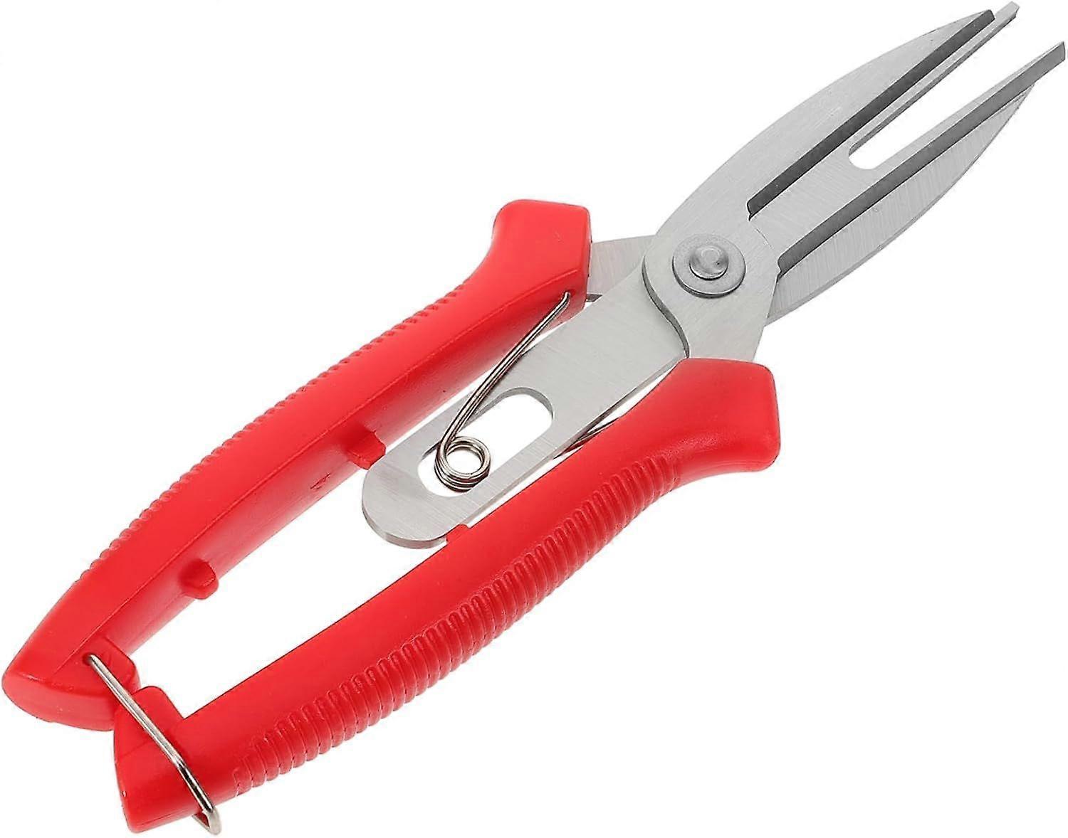 fruit shears tool box weeding tool grass scissors picking garden scissors gardening tool garden flower scissors pruning shears plant trimmer red