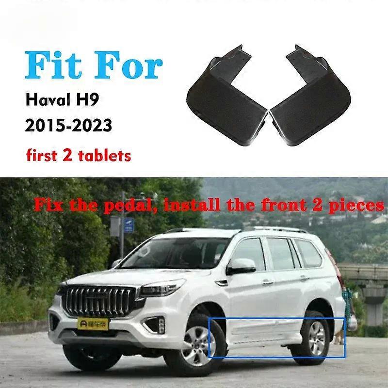 Applies to Mudflaps FOR Haval H9 2015-2023 Mudguards Fender Mud Flap Guard Splash Mudguard Car Accessories Auto Styline Front Rear 2pcs