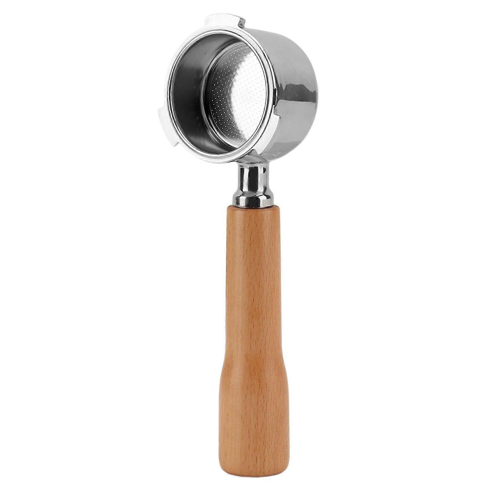 51mm bottomless coffee portafilter 3 ear single layer portafilter coffee machine bottomless filter suitable for Delonghi