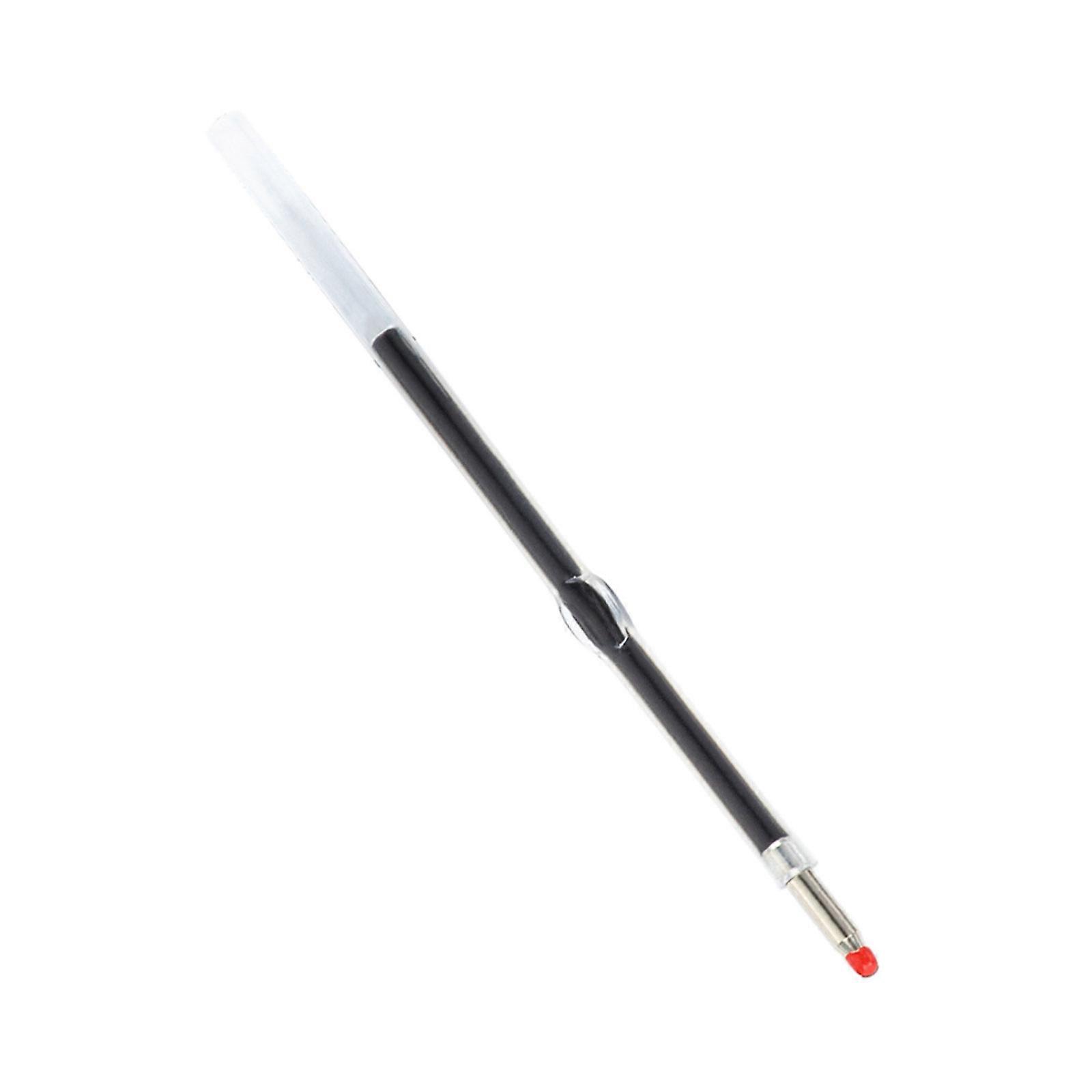 100 Boncuklu Kalem Dolumları Paketi Siyah/Mavi Mürekkepler Boncuklu Tükenmez Kalem Yedekleri 1.0mm Ucu Yazmak için Pürüzsüz Hızlı Kuruyan Siyah