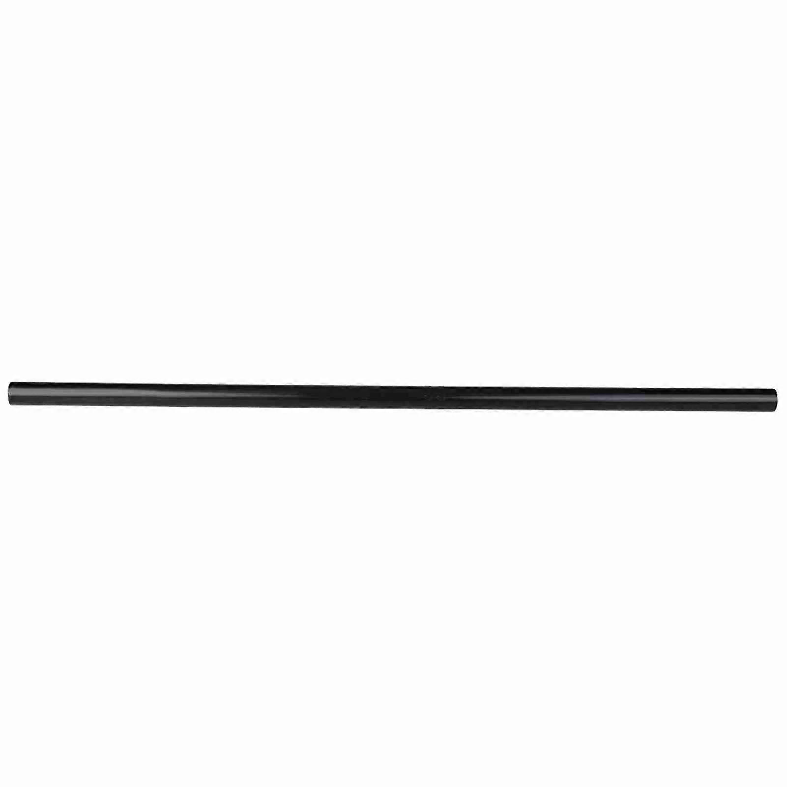 Retro Motorcycle Flat Handlebar Straight Handlebar Black 22mm