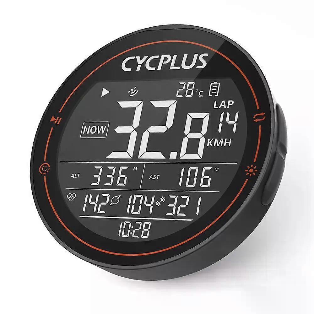 M2 Wireless Bike Computer GPS Speedometer BT ANT+ Cycling Computer Waterproof with Cadence Sensor Heart Rate Monitor