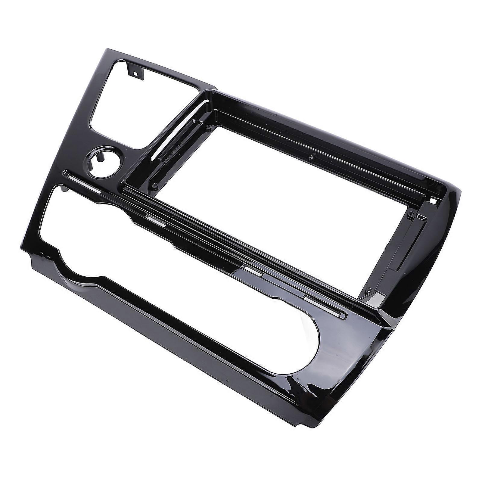 2 Din 9in Car Stereo Radio Fascia Protective Seamless Fit Navigation Fascia Panel Frame for Civic 2012 to 2015 US Version Without Power Cord 