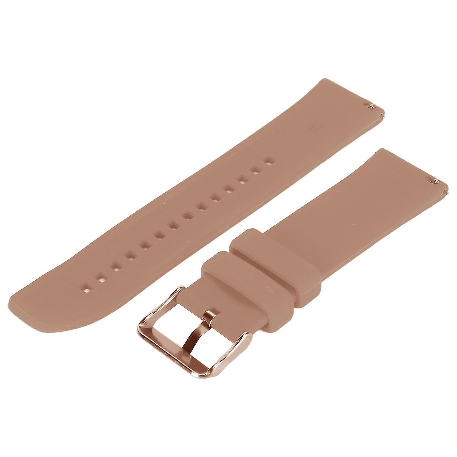 Silicone Quick Release Soft Strap for GTR 4 Smartwatch Brown