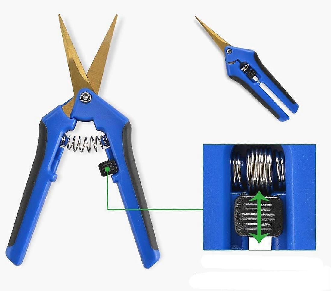 Professional Tip Trimming Pruning Shear for Gardening, Stainless Steel, Ergonomic Handle, Lightweight Design