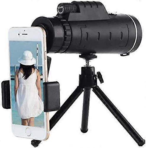 Monoculars Telescope High Power with Tripod Bird Watching Telescope for Mobile Phone