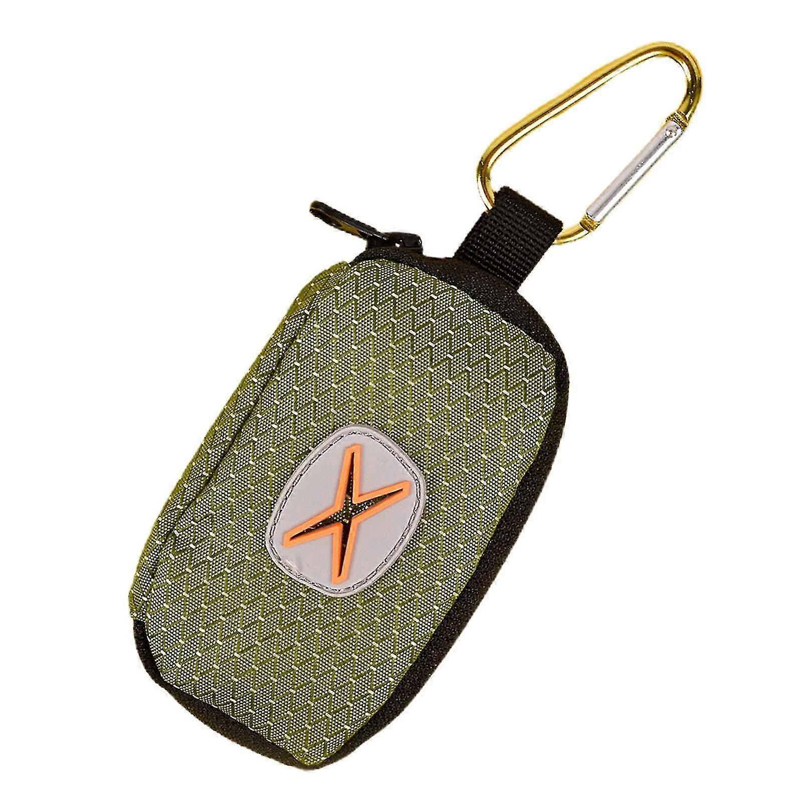 Dog Poop Bag Holder Waste Bag Carrier Zippered Pouch for Travel Walking Lake Blue