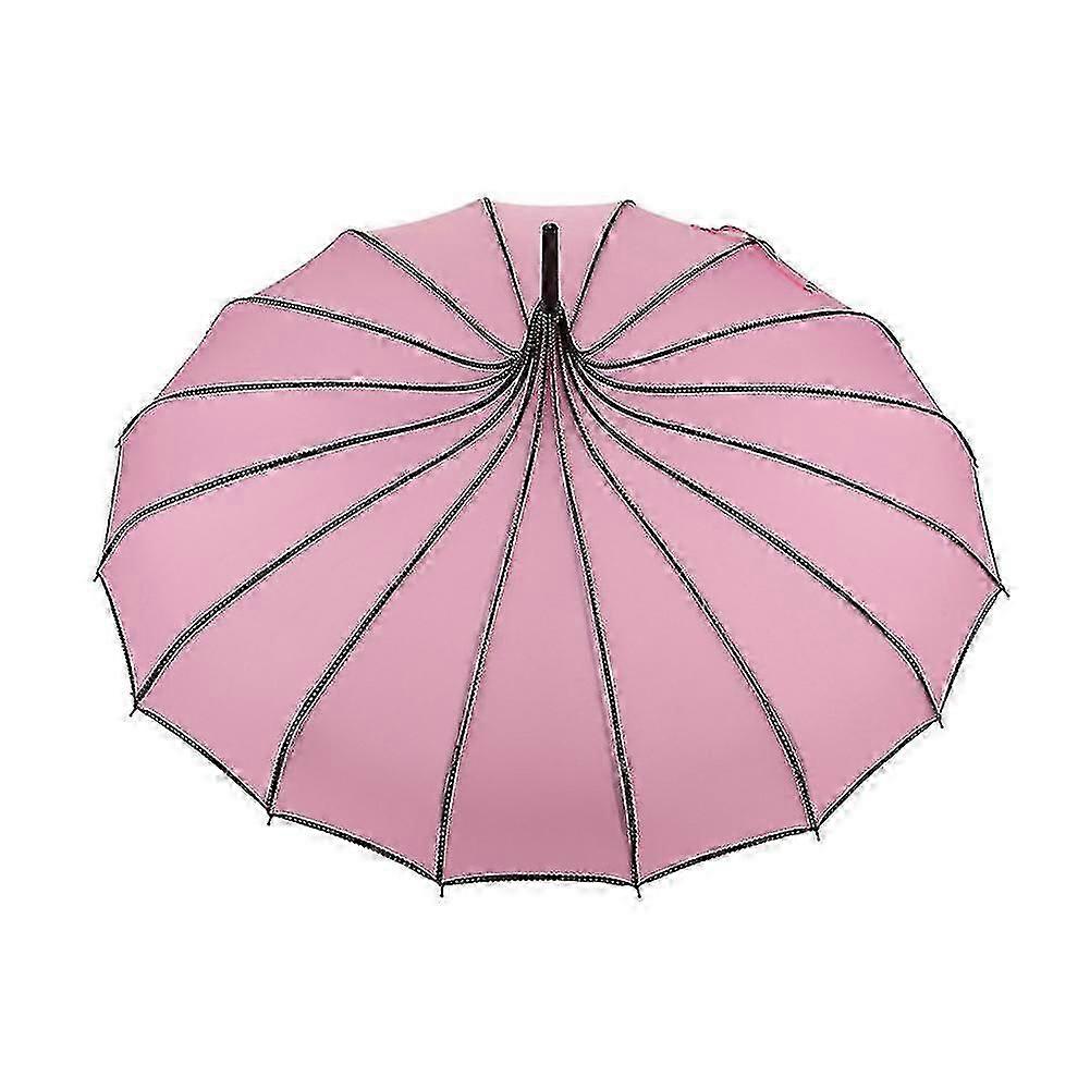 Vintage Pagode Paraplu Bruids Bruiloft Partij Sun Rain Uv