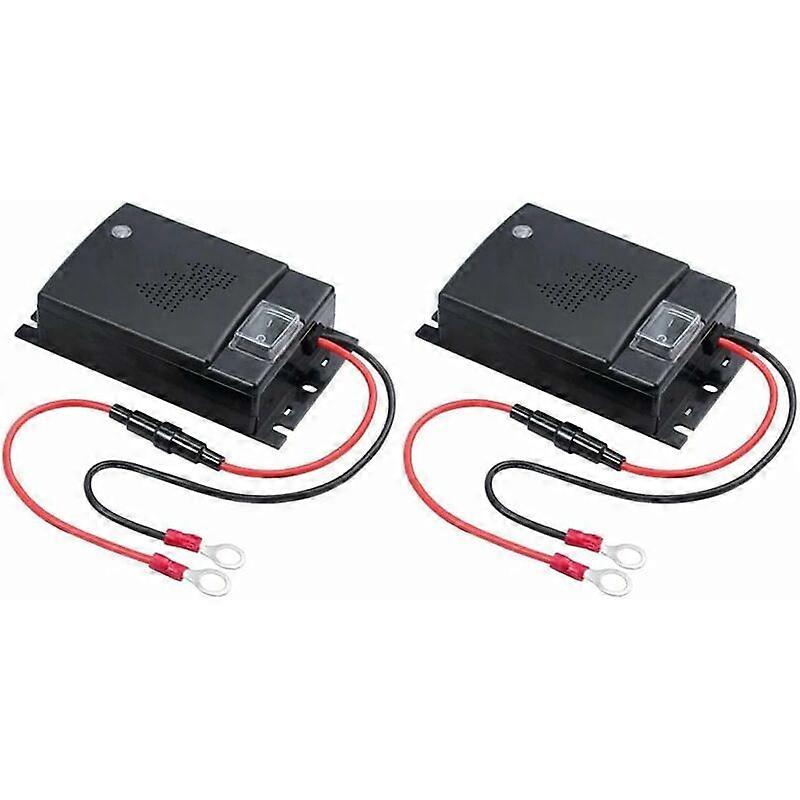 2X Ultrasonic Repeller Automatic Ultrasonic Animal/Mice/Rat Repeller, 12V Automatic Pest Control Rodent Defense Vehicle Vehicle Protection