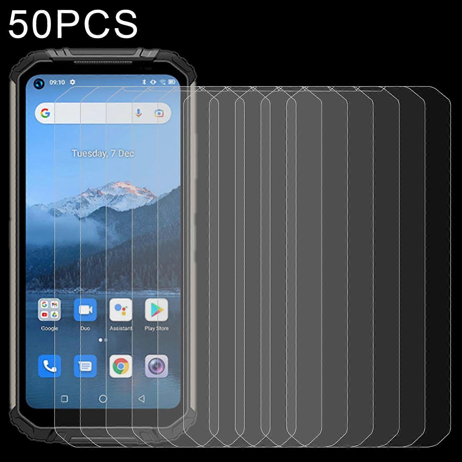 50 SZTUK 0,26mm 9H 2,5D Folia ze szkła hartowanego do Oukitel WP16 Do Oukitel WP16 (50 SZT)