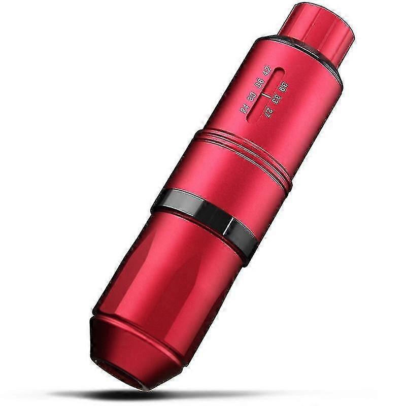 red Adjustable stroke tattoo pen RCA interface tattoo integrated needle secant atomization motor machine