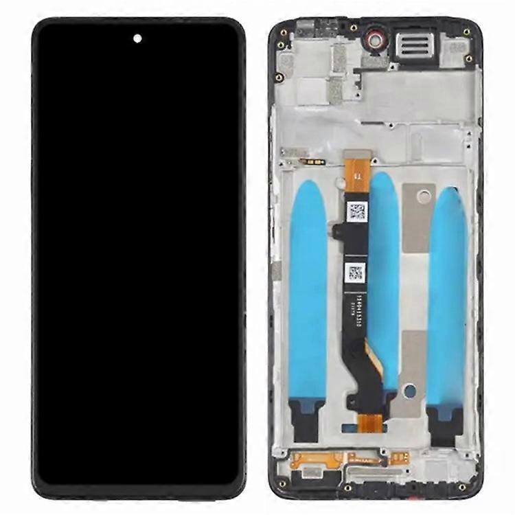 TECNO Camon 19 Pro 5G Ci7 Grade C LCDスクリーンおよびデジタイザーアセンブリ+フレームパーツ(ロゴなし)に対応