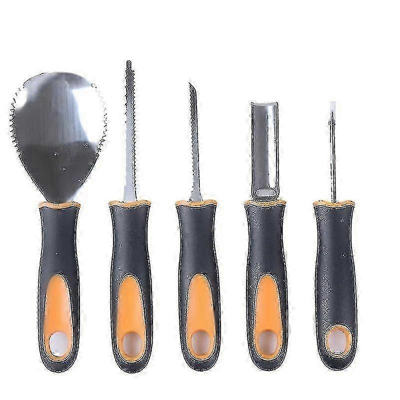 5PCS Pumpkin Carving Kit with Professional Knives