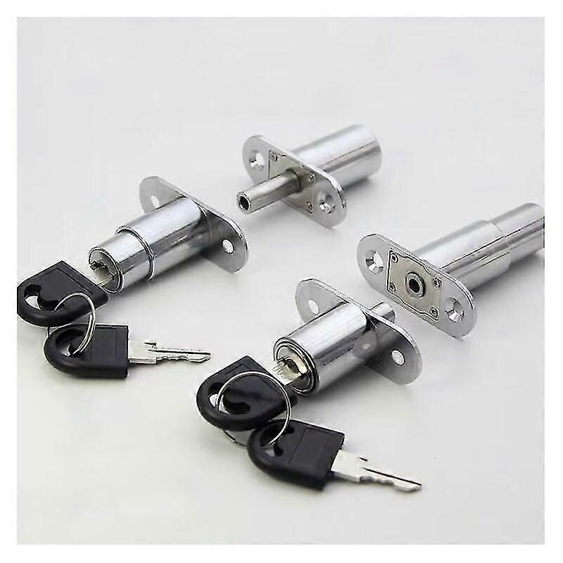 4 قطع قفل خزانة درج من سبائك الزنك ، قفل خزانة باب منزلق للواجهات ، خزائن الملفات ، الأدراج ، الخزائن ، المكاتب ، الأثاث ، إلخ