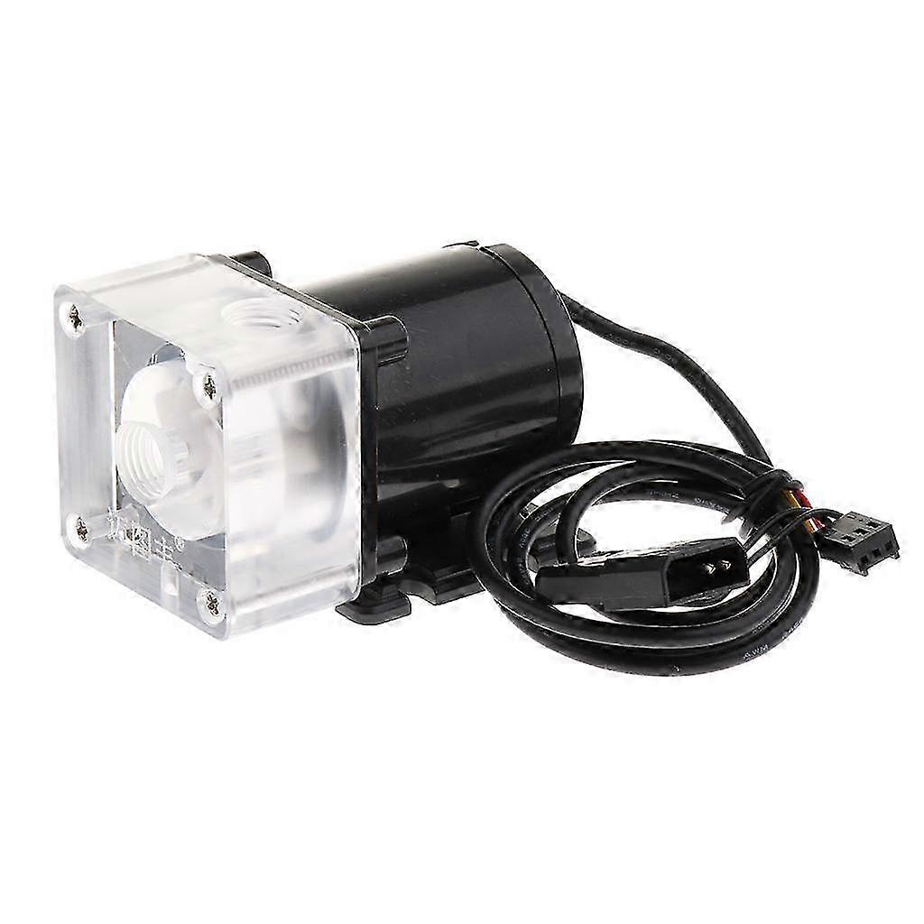 DC 12V -quiet CPU Cooling Water Pump G1/4 Thread for Desktop Computer