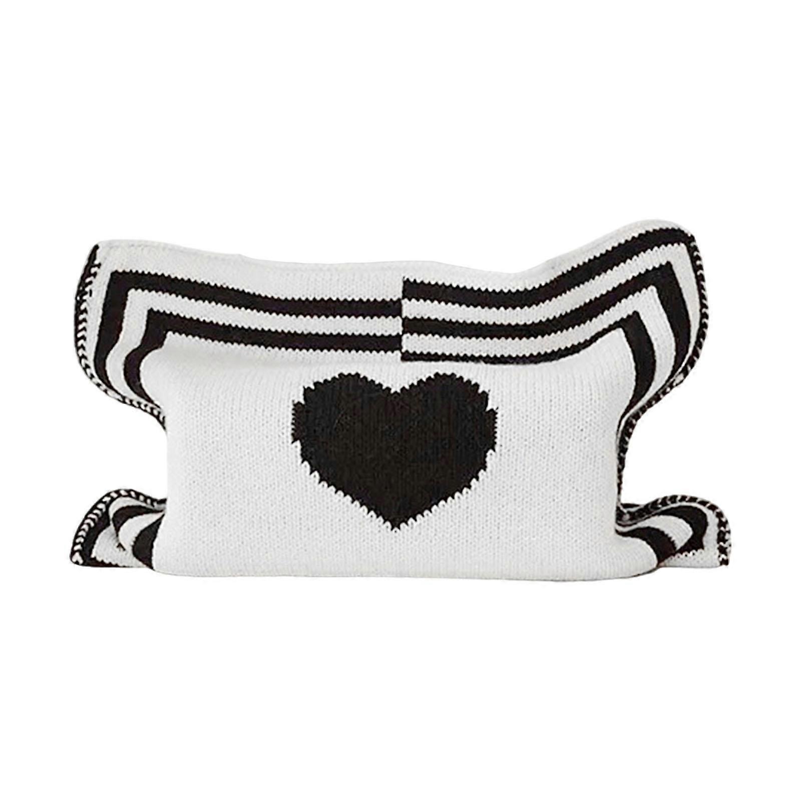 Fabric Knitted Tissue Box Tissue Bag Storage Bag Stylish Universal Accessories