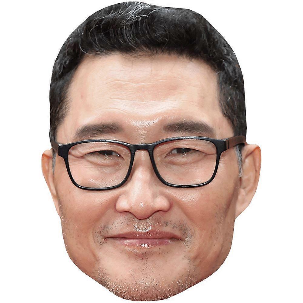 Daniel Dae Kim (Stubble) Big Head. Larger than life mask.