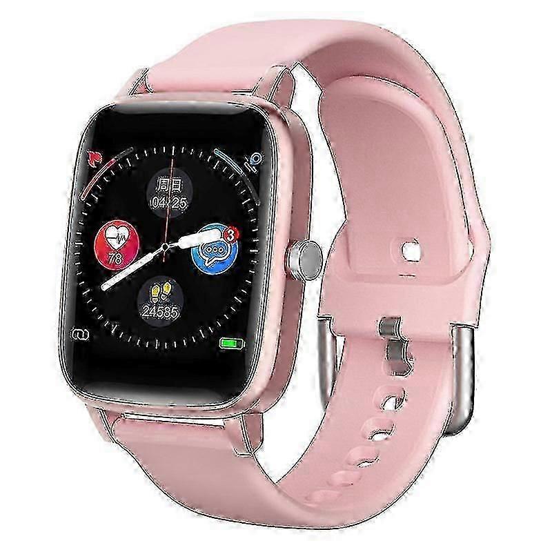 Stylish Fitness Tracker Waterproof Smart Watch Health Data Monitor(rose)