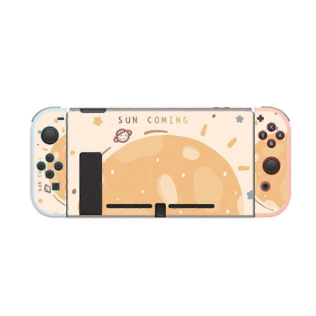 Hard TPU Protective Case Grip Protective Cover Case for Switch Controller and Console  Transparent
