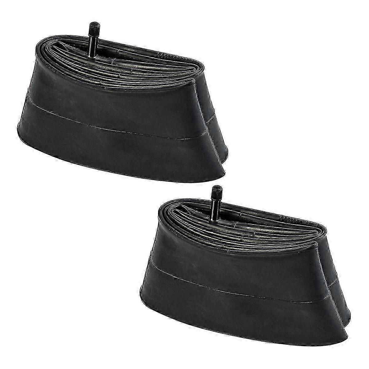 2 Pacotes de Câmaras de Ar para Mountain Bike 20x3.0/20 Polegadas com Válvula Schrader de 32mm