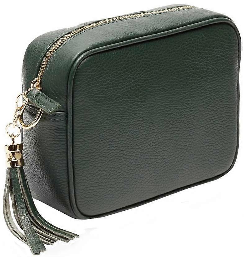 Elie Beaumont Crossbody Bag - Bottle Green