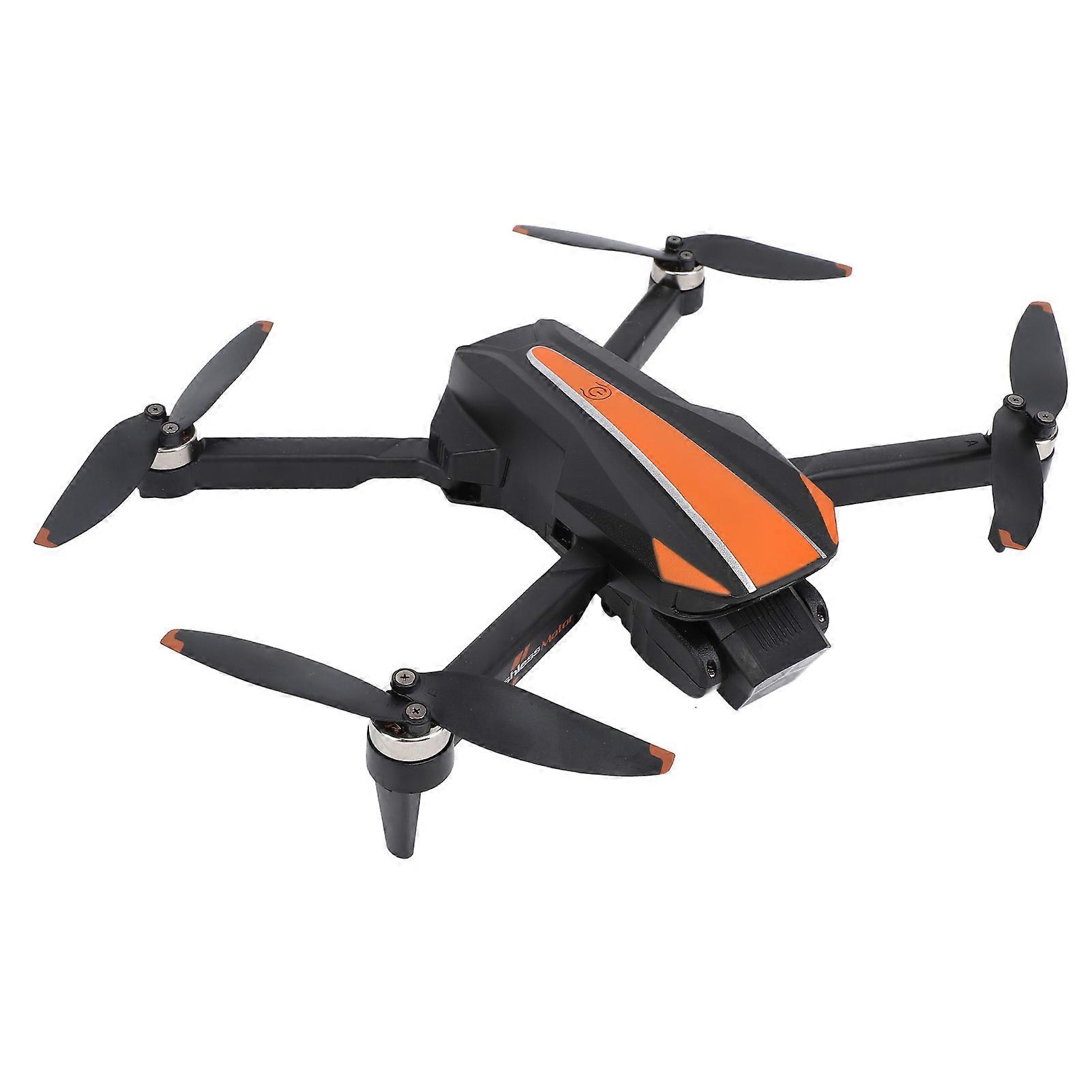 Brushless Motor Drone with Triple Camera Foldable RC Quadcopter Altitude Hold Obstacle Avoidance 1Key Take Off Landing Trajectory Flight 