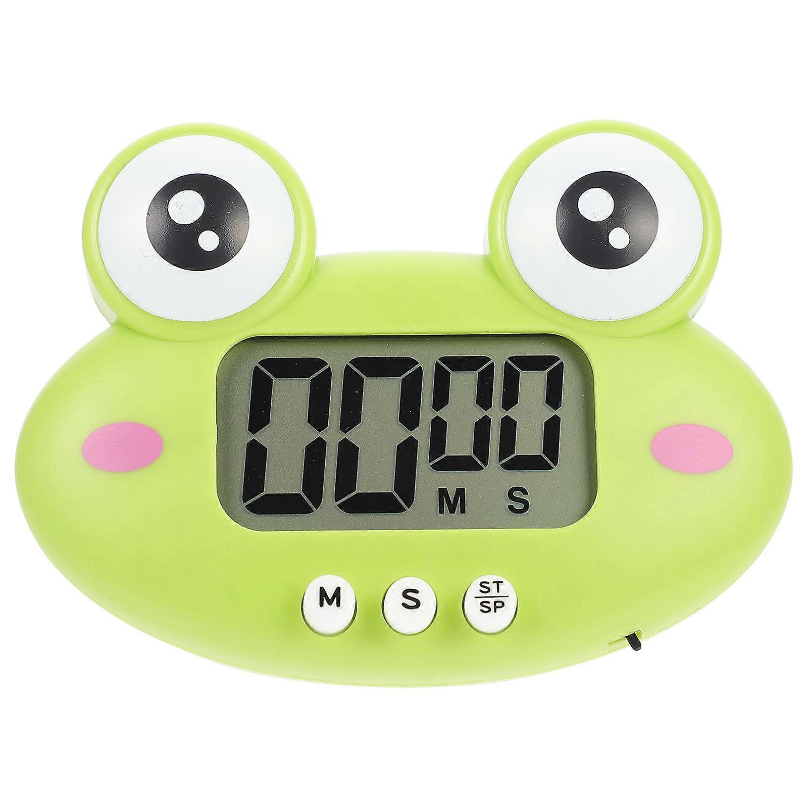 1pc Creative Electronic Timer Frogs Shaped Timer Practical Cooking Reminder Timer