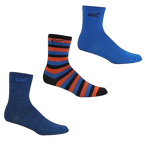 Regatta Childrens/Kids Outdoor Boot Socks Set (Pack of 3)