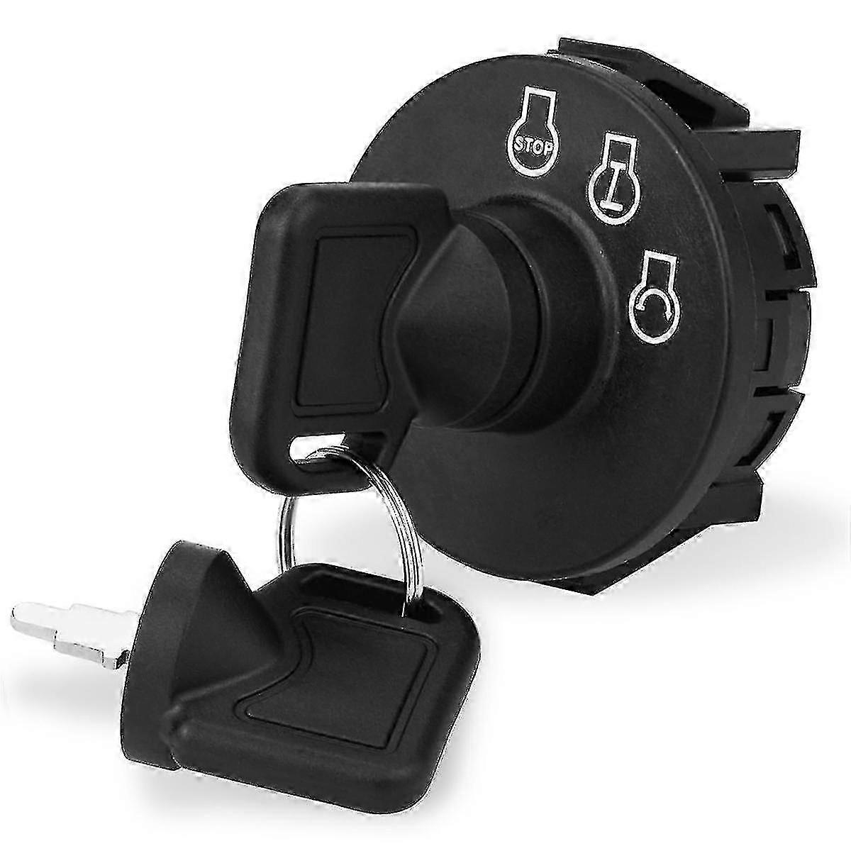 3 Position Ignition Switch with Key for Toro Z Cutter ZS Series 117-2221 137-4100 Replacement