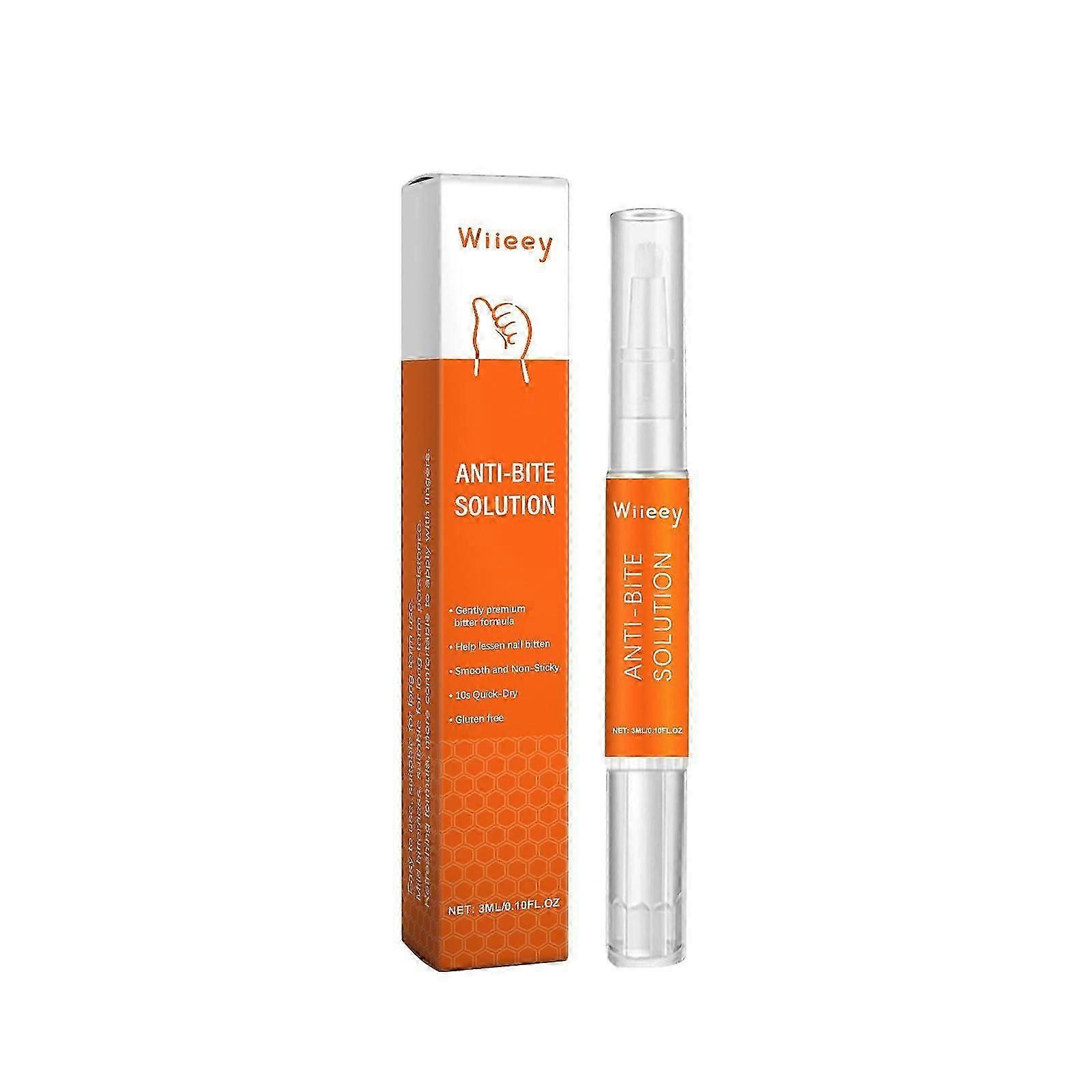 Stop Biting Pen, Biting Prevention, Thumb Sucking Deterrent, Biting For Kids Adults, Care Pen To Stop Nai