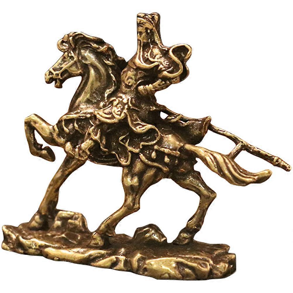 Brass Equine Sculpture, Add Charm to Any Room or Workspace