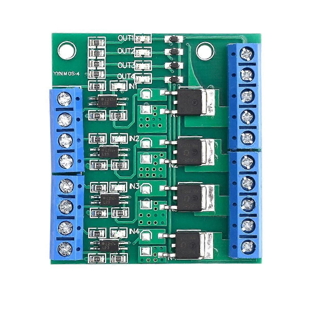 Power Amplifier Optocoupler FourWay MOS Optocoupler Isolation Drive Module DC 320v PLC
