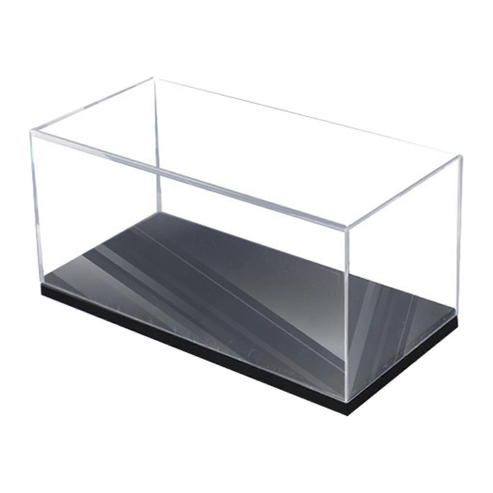 Acrylic Display Case Dustproof Showcase Sleek with Stand Protector for 1/64