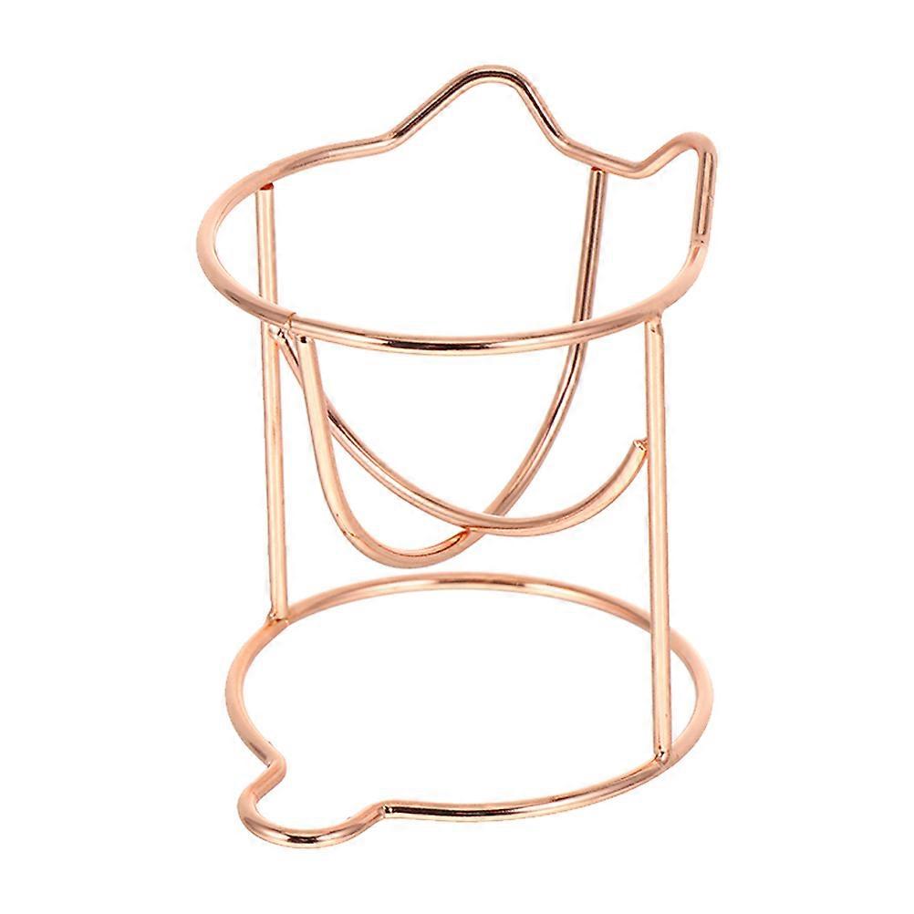 Beauty Sponge Stand, Puff Holding Rack for Makeup Accessories, Space-saving Design