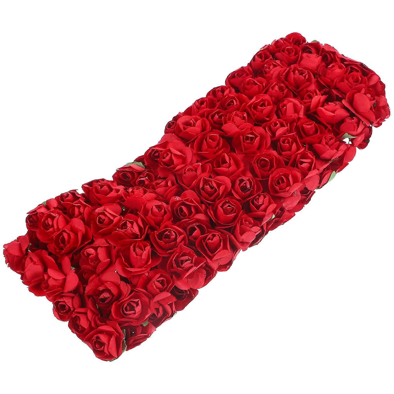 Realistic Paper Rose Design, Enhancing Various Decor Settings