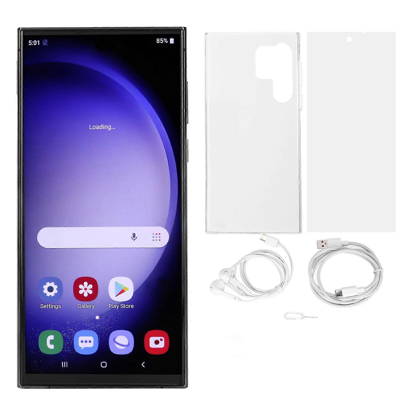 6.8" Unlocked Smartphone with Built-in Pen, 6800mAh, Android 12, 32MP Camera, 8GB+256GB