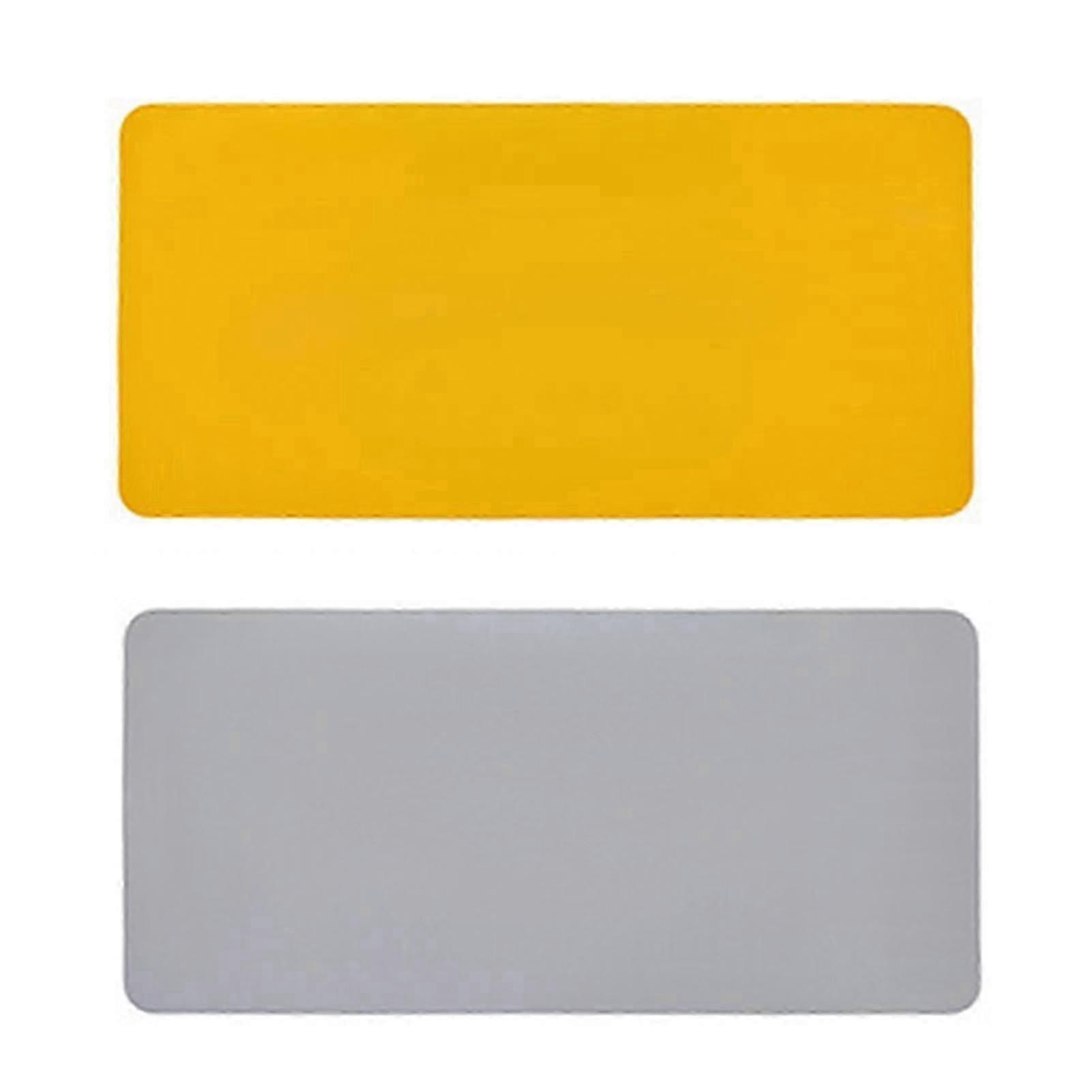 Big Non-Slip Desk Mat - Waterproof Leather Mouse Pad for Office and Gaming Use