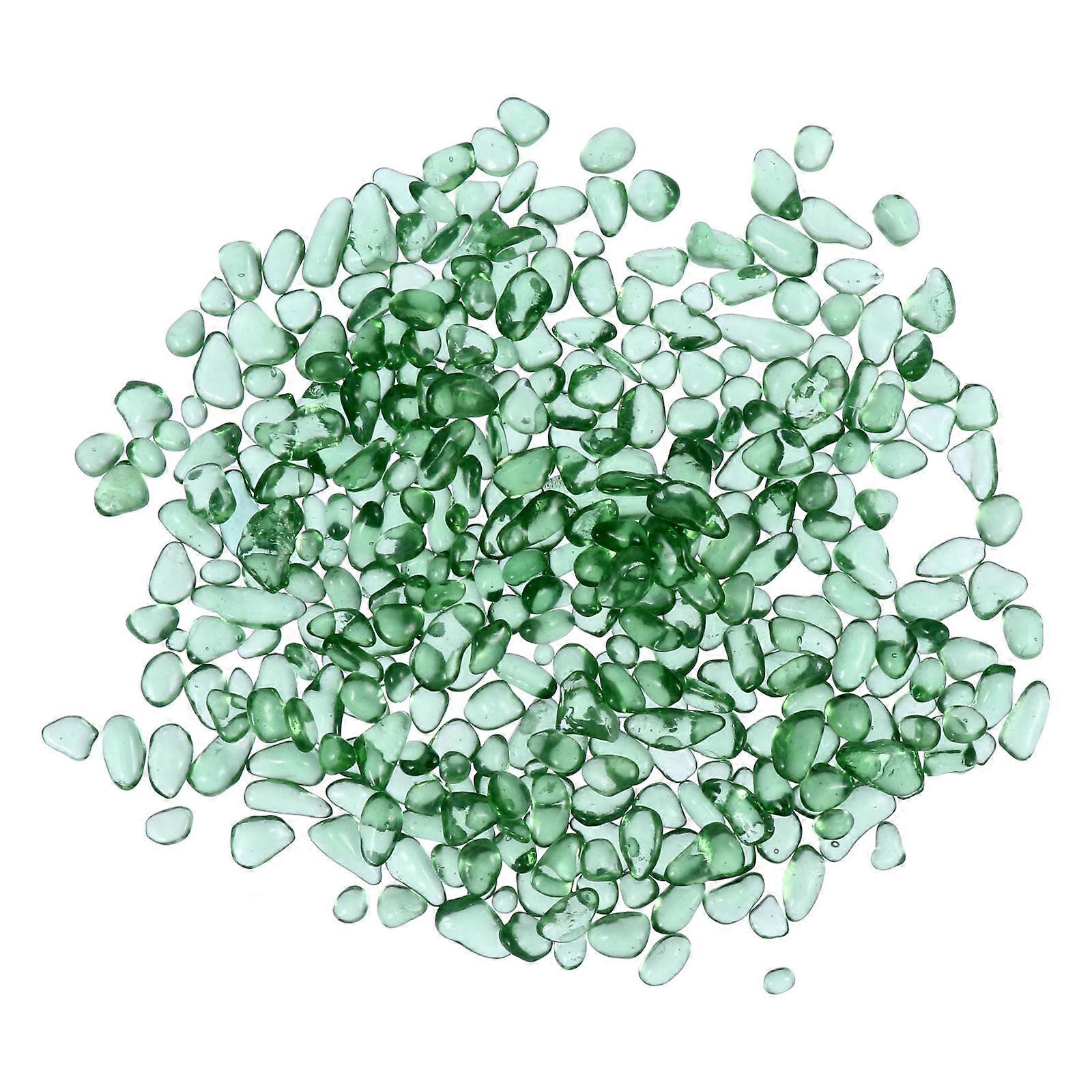 Colorful Polished Glass Aquarium Stones for Fish Tank Decor, Durable Substrate for Aquatic Plants and Craft Projects