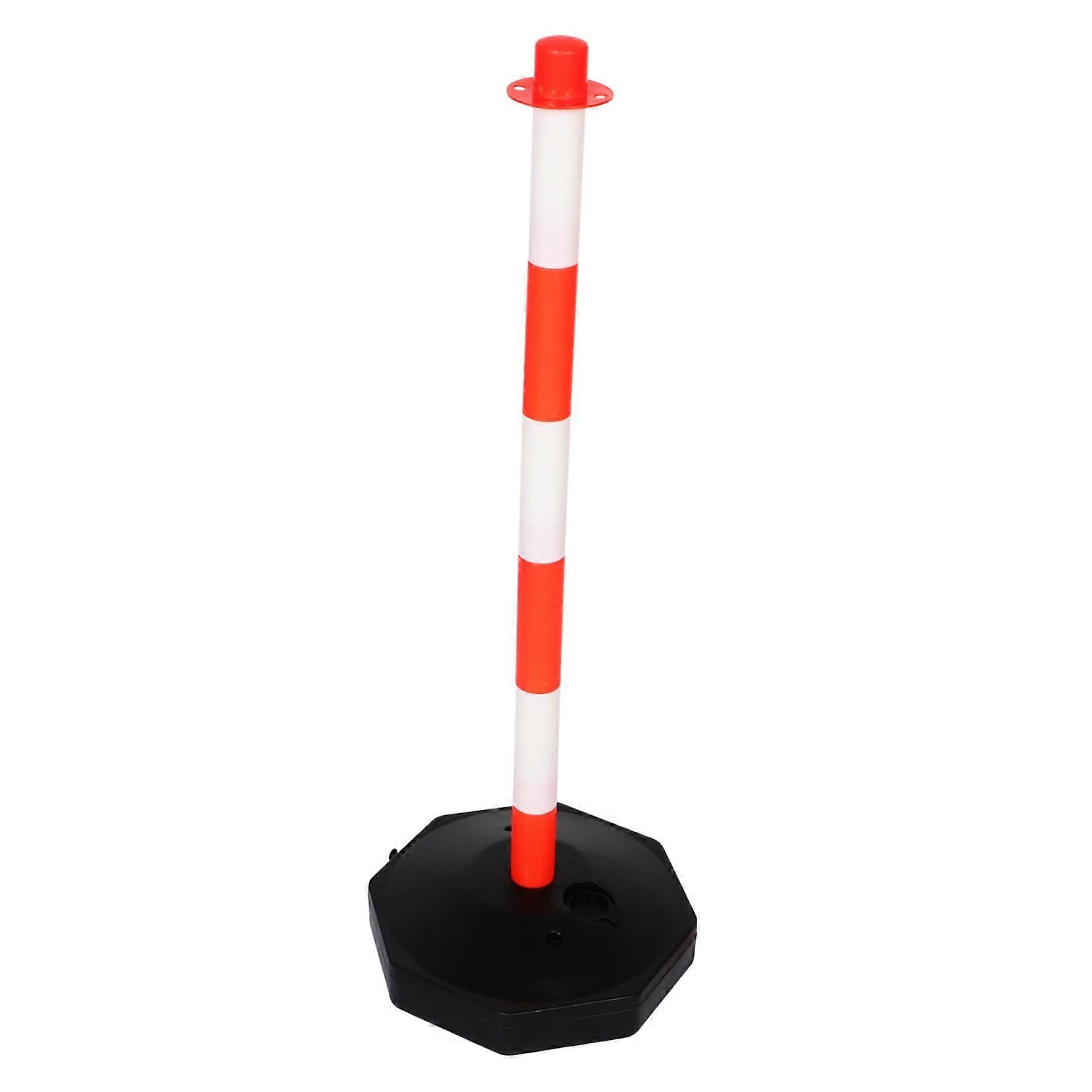 Refillable Water-Filled Warning Post for Parking Lot Security, Durable PE Material, Sturdy Entrance Guard