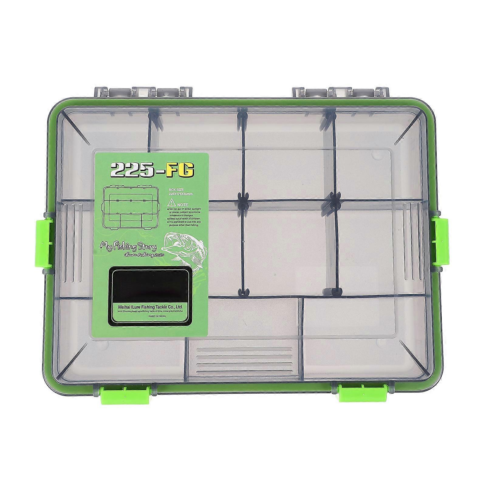 Portable Fishing with Good Sealing and Waterproof Function for Storage Use Green PP 1pc