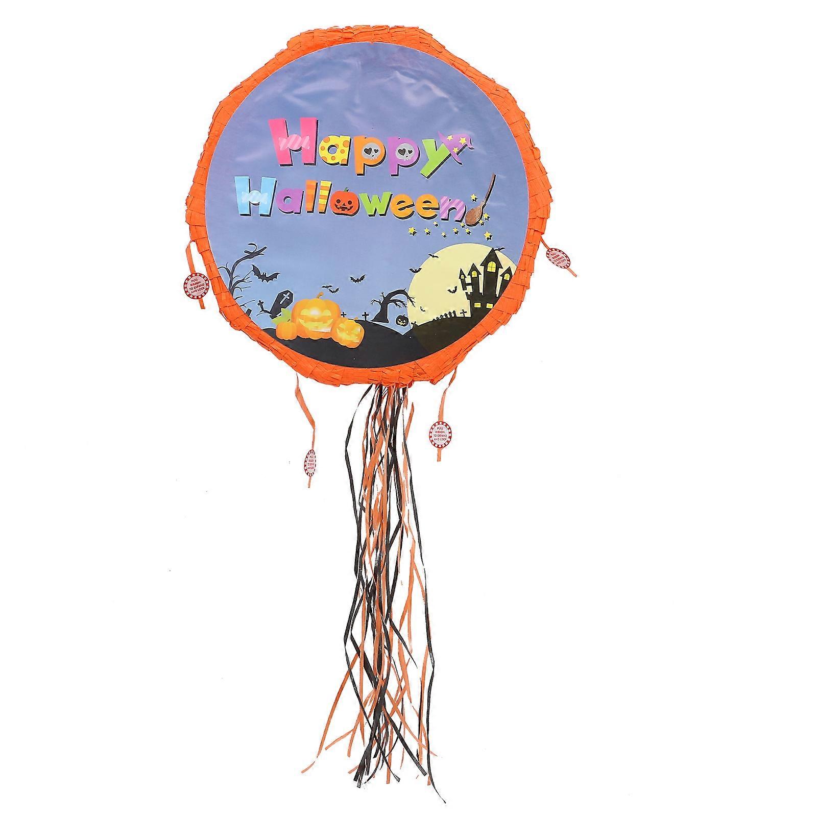 Birthday Party Paper Pinata Toy Traditional Pinata Design Children's Party Prop 45X45X10CM Filled with Small Toys 1Pcs