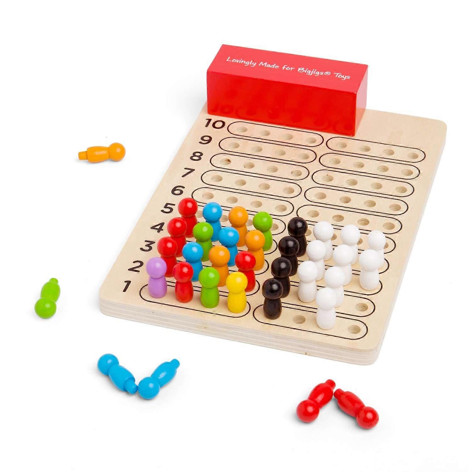 Bigjigs Toys Wooden Codebreaker Game - Children’s Brain Teaser Puzzle