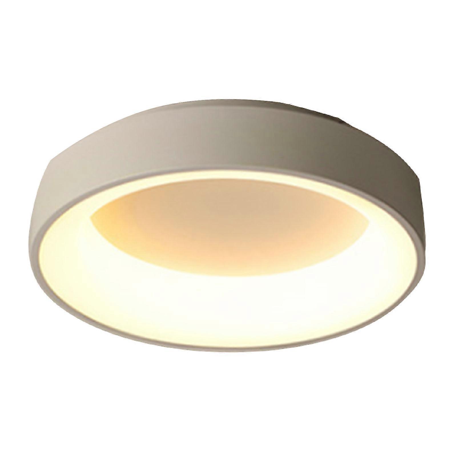 Modern Simple Warm Romantic Dimmable LED Flush Mount Bedroom Ceiling Light 100-265V White 60cm